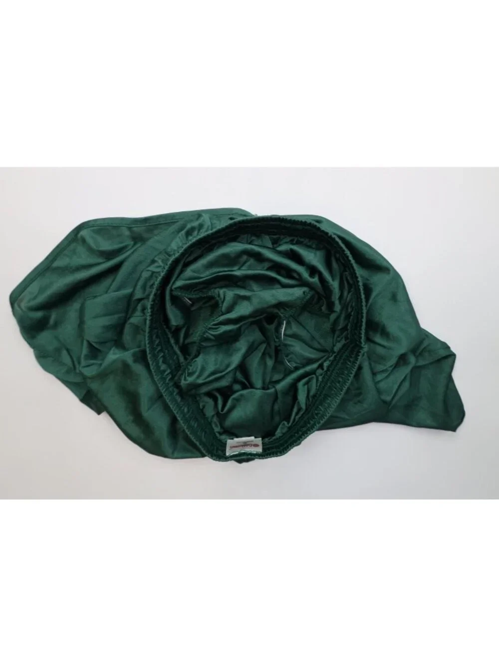 Vintage 90s Mens XL Silky Nylon Lined Running Jogging Short Shorts Green USA